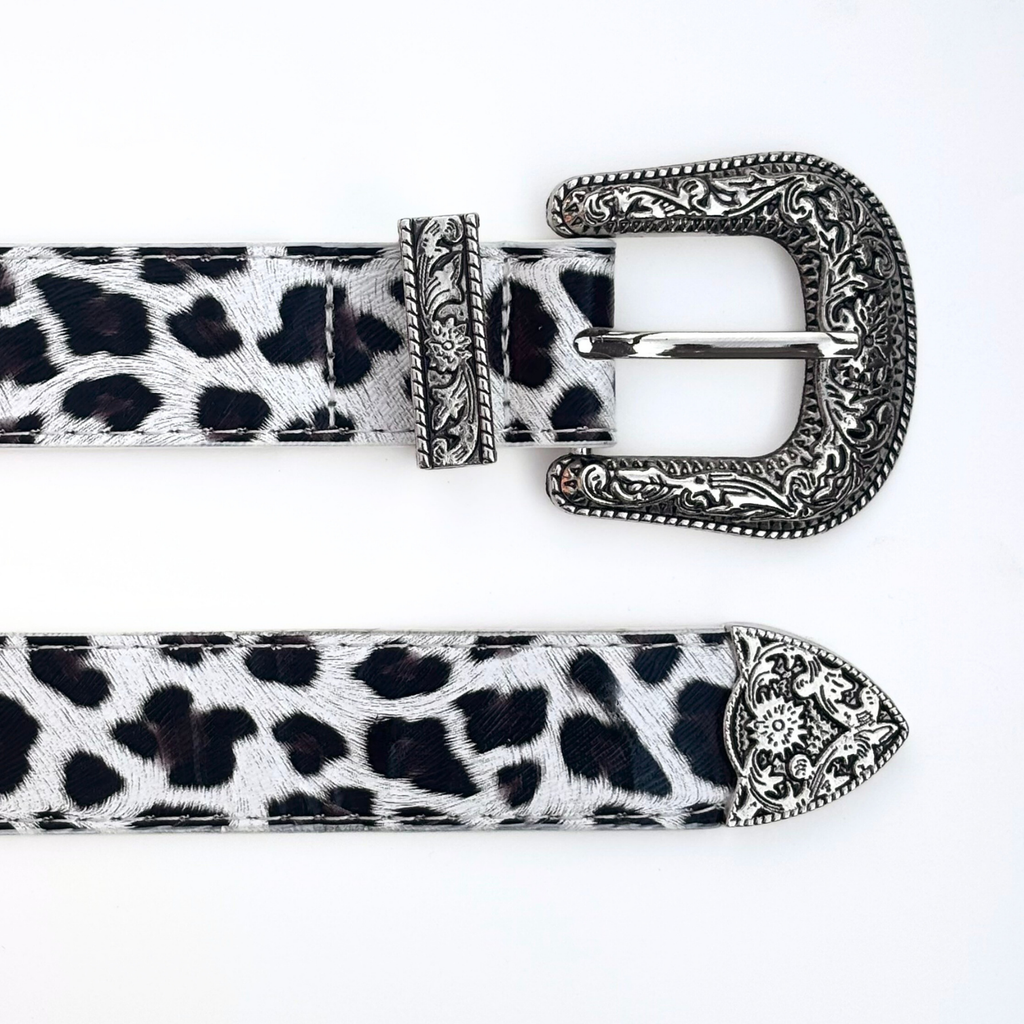 Cow Print Style Belt