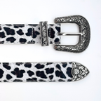 Cow Print Style Belt