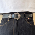 Textured Cowboy Belt