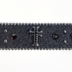 Black Rhinestone Belt