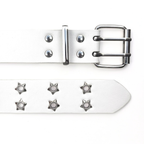 White Star Studded Belt