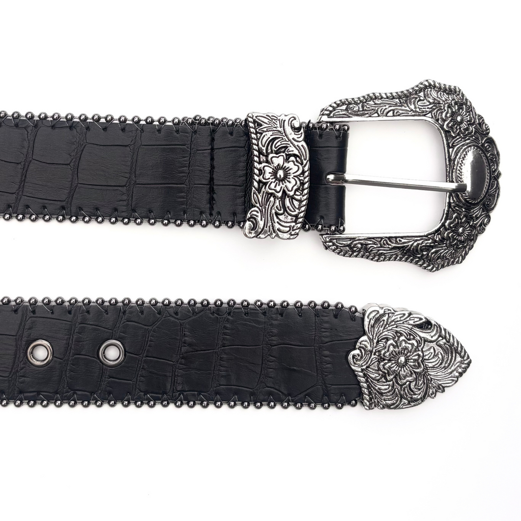 Textured Cowboy Belt